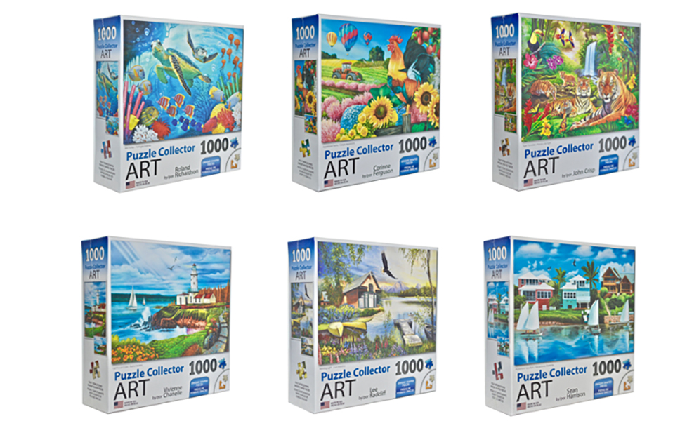 Art Collectors Asst 1000pcs Puzzle